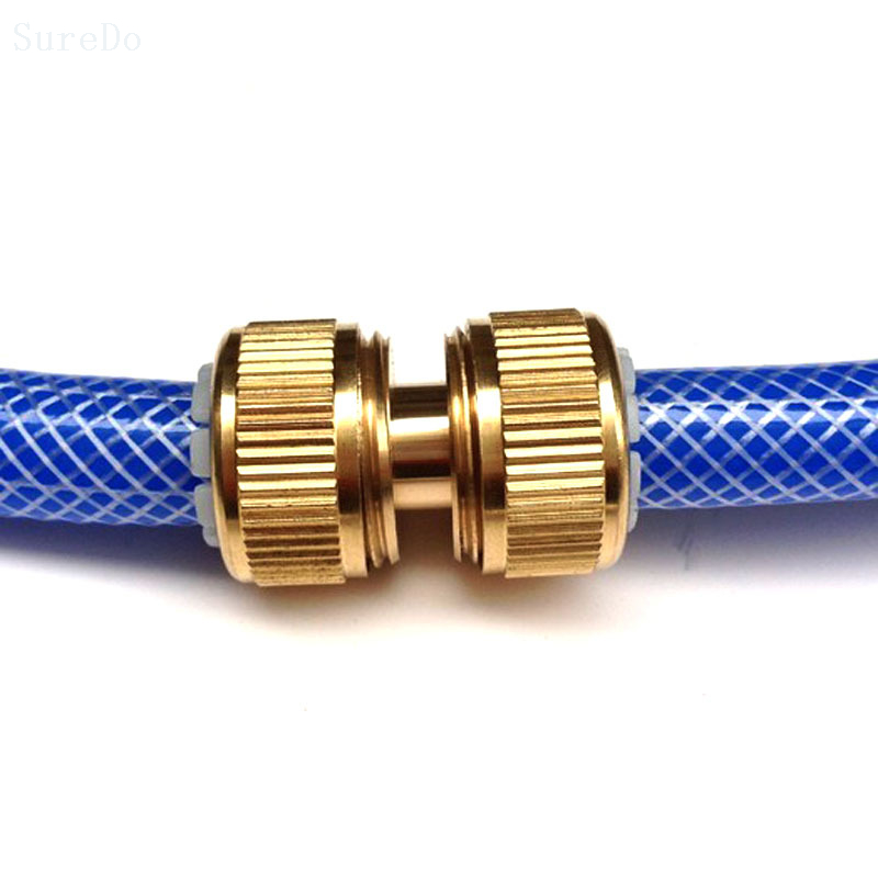 High Quality Pipe Extension Joint Brass Tap Adapter Garden Hose Quick Connector