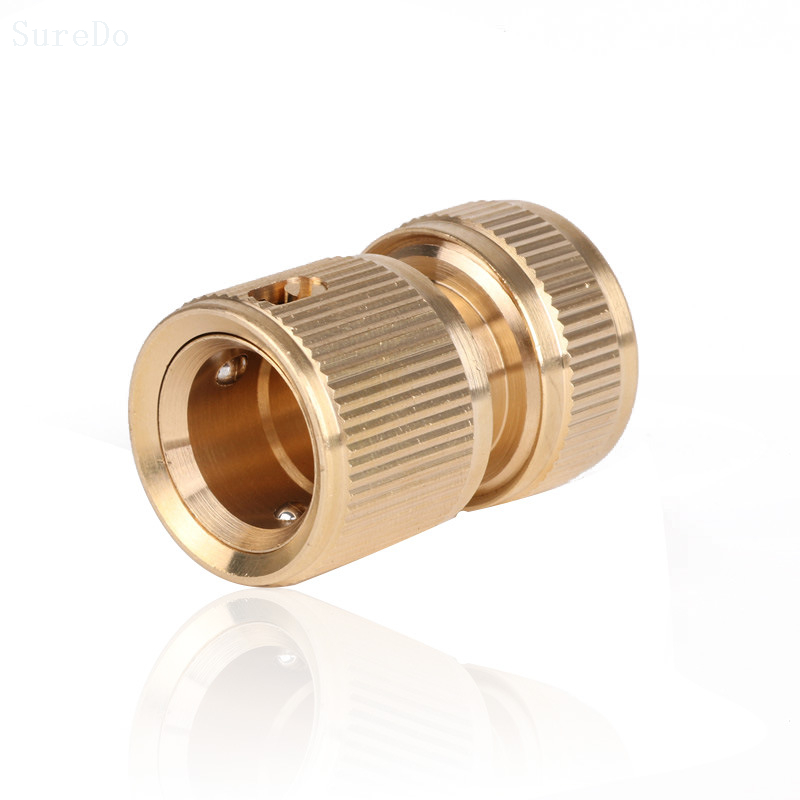 High Quality Pipe Fittings Brass Tap Adapter Garden Hose Quick Connector 